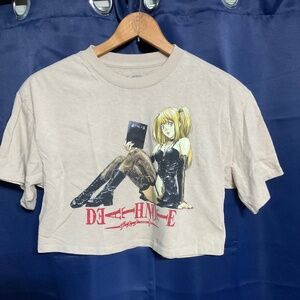 Anime character Cropped t-shirt size med.